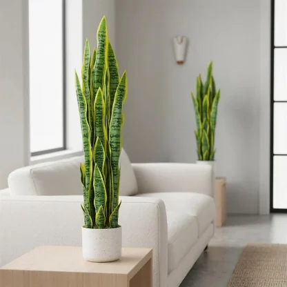 Sansevieria artificielle en pot — image 6