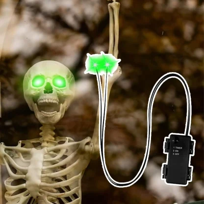 Yeux lumineux LED avec minuterie — image 3