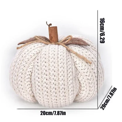 Citrouille tricotée à suspendre — image 5