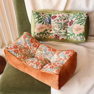 Coussin de soutien en U, style rustique