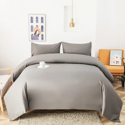 Parure de lit en microfibre avec taies d'oreiller — image 8