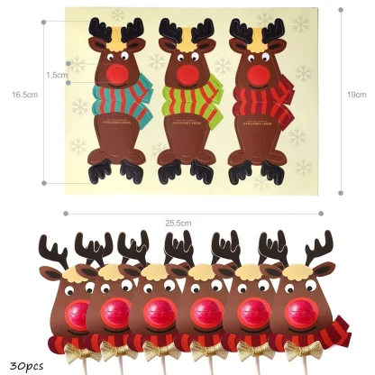 Sachets à bonbons renne de Noël — image 10