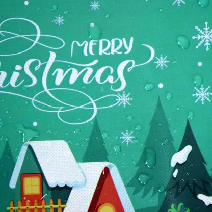 Sac cadeau de Noël Père Noël et bonhomme de neige — image 47
