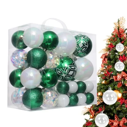 Ornements de sapin de Noël incassables, boule colorée, intérieur, extérieur, cérémonie — image 7