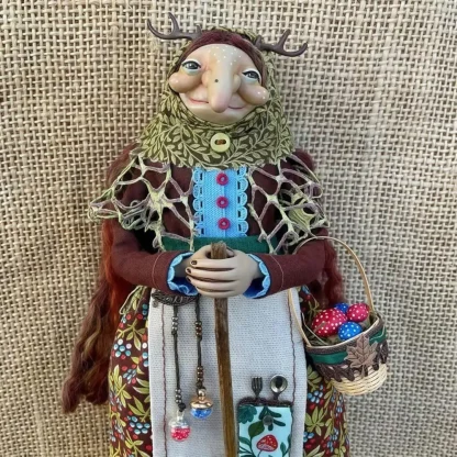 Poupée sorcière porte-bonheur de cuisine — image 12