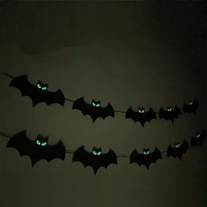 Bannière de chauves-souris aux yeux brillants, 10 pièces — image 10