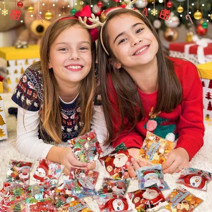 Sachets cellophane de Noël, lot de 100 à 300 — image 3