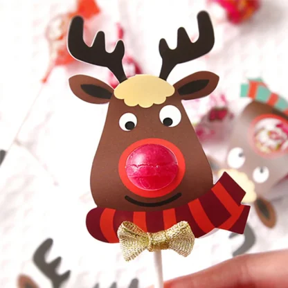 Sachets à bonbons renne de Noël — image 14