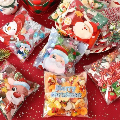 Sachets cellophane de Noël, lot de 100 à 300 — image 2