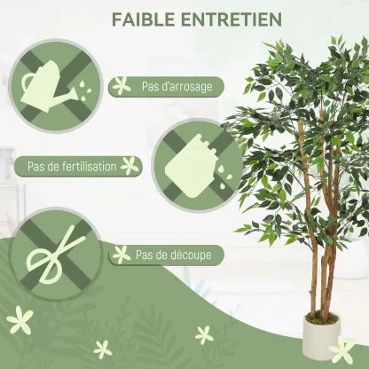 HOMCOM – Banian artificiel 150 cm — image 4