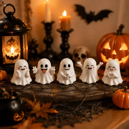 Ensemble de figurines miniatures d'Halloween — image 2