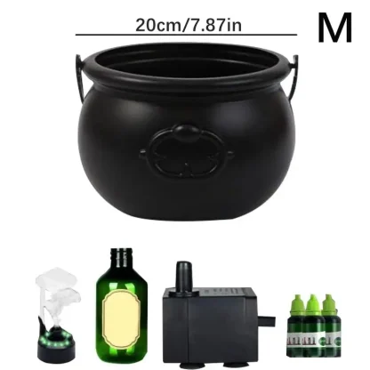 Chaudron noir avec bouteille flottante et diffuseur — image 8