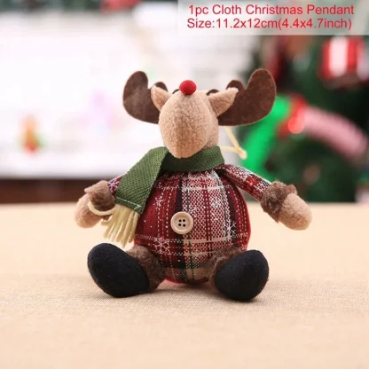 Poupée de noël télescopique, décorations de joyeux noël pour la maison, ornement de noël 2025, cadeaux de noël, nouvel an 2026 — image 10