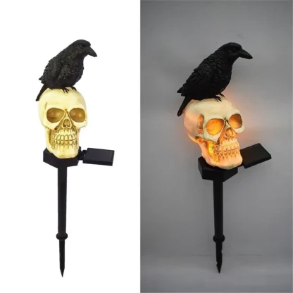 Projecteur de jardin fantôme grimaçant — image 3