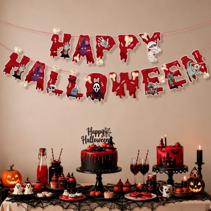 Décorations de plafond squelettes et momies