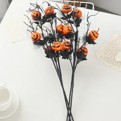 Bouquet de citrouilles grimaçantes — image 3
