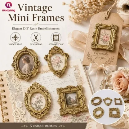 Lot de mini-cadres vintage à décorer — image 5