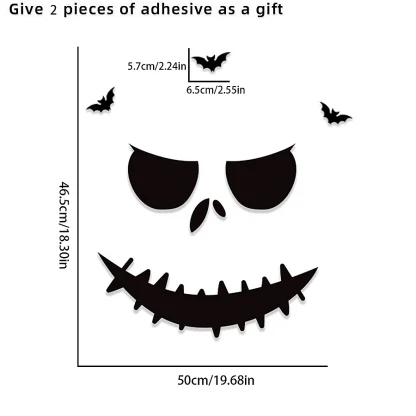 Stickers d'Halloween : mains de squelette et citrouilles — image 10