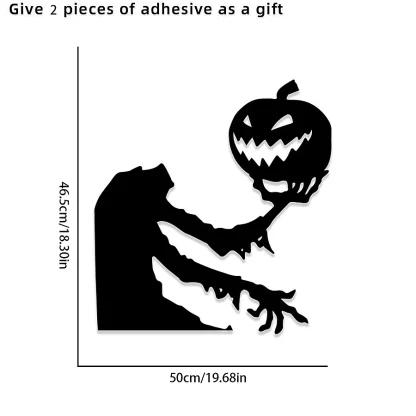 Stickers d'Halloween : mains de squelette et citrouilles — image 7