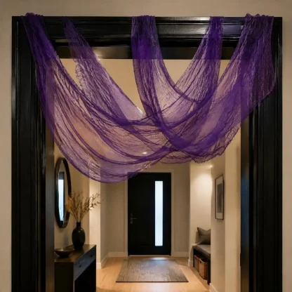 Tenture en gaze d'Halloween vintage — image 2