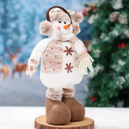 Poupée de noël télescopique, décorations de joyeux noël pour la maison, ornement de noël 2025, cadeaux de noël, nouvel an 2026 — image 31