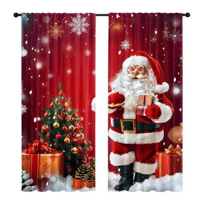 Rideaux de Noël semi-occultants, lot de 2 — image 7