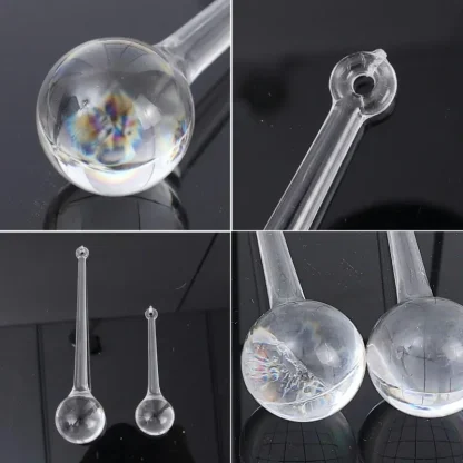 6-30 pièces de pendentifs en forme de gouttes de pluie en cristal, décorations pour sapin de Noël, perles de verre, décoration de rideaux, fournitures pour décorations de fête à domicile DIY — image 17