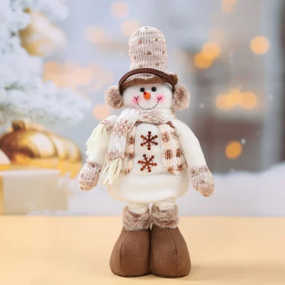 Poupée de noël télescopique, décorations de joyeux noël pour la maison, ornement de noël 2025, cadeaux de noël, nouvel an 2026 — image 25