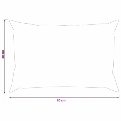 Lot de 2 housses de coussin en polaire avec garnissage, blanc — image 7
