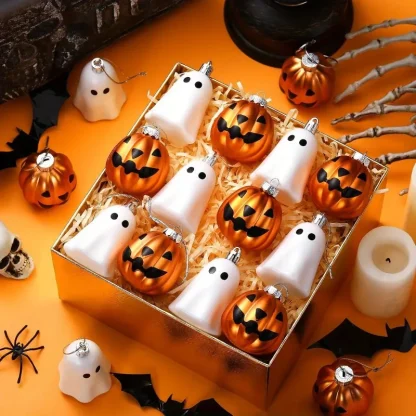 Mini fantômes et citrouilles à suspendre — image 6