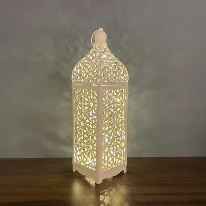 Lanterne marocaine en métal, porte-bougie — image 6