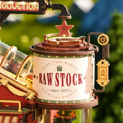 ROKR – Boîte à musique « Dream Gift Factory », puzzle 3D en bois — image 5