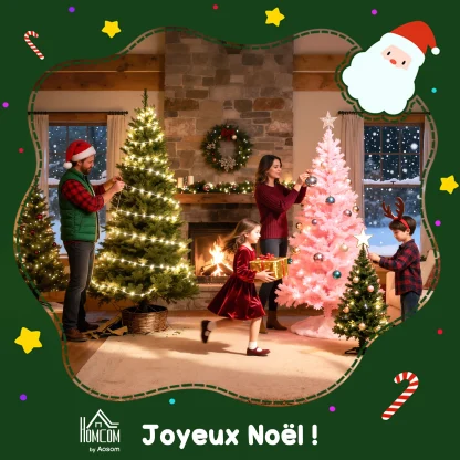 Sapin de Noël artificiel HOMCOM 180 cm — image 6