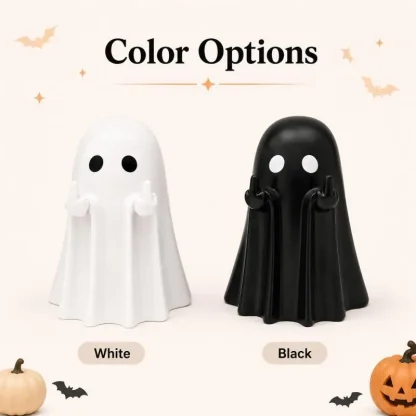 Figurines fantômes noir et blanc — image 15