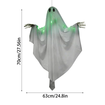 Fantôme lumineux vert à main de squelette — image 26