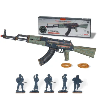 RoWood – puzzle 3D en bois, temps d'assemblage 6H, Kit de modèle de pistolet à élastique, cadeaux d'anniversaire/noël/créatifs pour adultes et adolescents