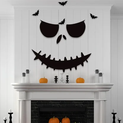 Stickers d'Halloween maison hantée pour vitres — image 3
