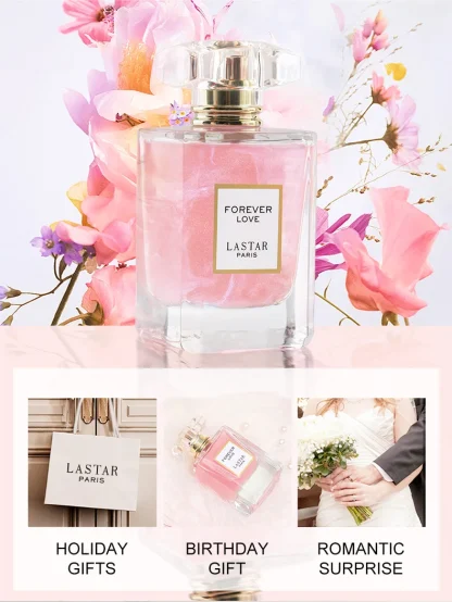 Cadeaux de Noël/Nouvel An, Parfum pour femmes LASTAR, 1.86Fl Oz/55Ml. Parfum longue durée, senteur de rose. À utiliser lors des rendez-vous. — image 12