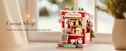 Kits de construction de maisons miniatures Rolife, kit de maison miniature DIY, décoration de cheminée de Noël pour adultes, cadeau de Noël — image 23