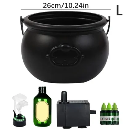 Chaudron noir avec bouteille flottante et diffuseur — image 7