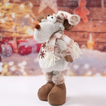 Poupée de noël télescopique, décorations de joyeux noël pour la maison, ornement de noël 2025, cadeaux de noël, nouvel an 2026 — image 27