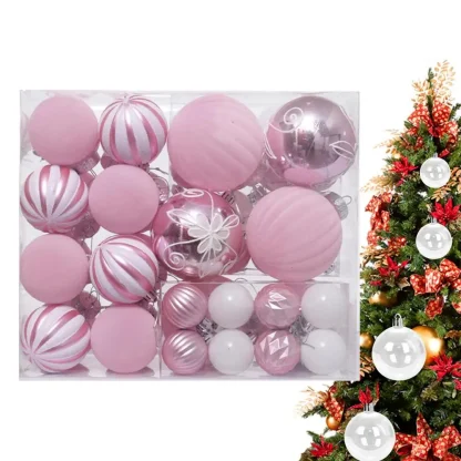 Ornements de sapin de Noël incassables, boule colorée, intérieur, extérieur, cérémonie — image 8