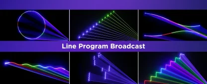 U'King 100W Animation DJ LS Light RGB DJ Disco Party Light 3D Animation LS Projector DMX Control for Christmas Halloween — image 12